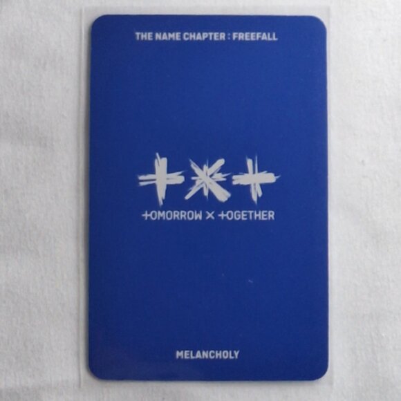 TXT The Name Chapte: FREEFALL (Melancholy VER.) Photocard - HUENINGKAI - Picture 2 of 2